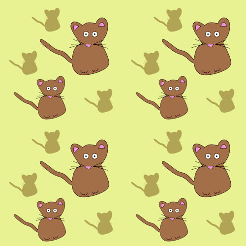 mice digital pattern